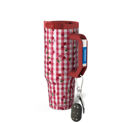 Thicc Buddy 40oz | Cherry Gingham