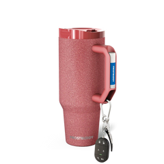 Thicc Buddy 40oz | Burgundy Glitz